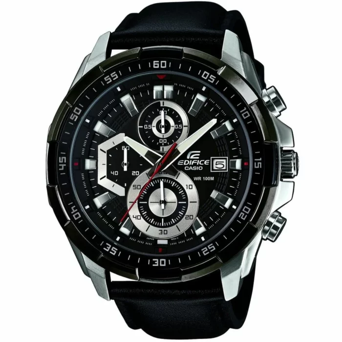 ساعة كاسيو اديفيس للرجال جلد EFR-539L-1AV