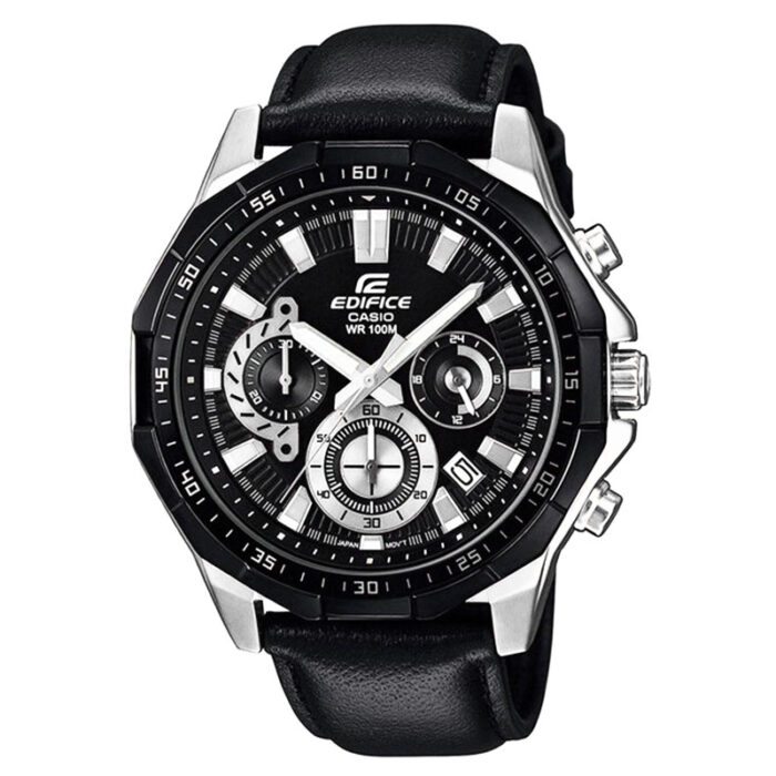 ساعة كاسيو اديفيس للرجال جلد EFR-554L
